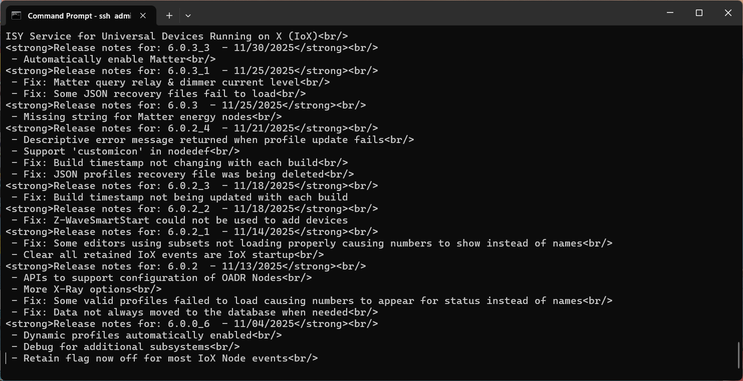 reboot automagically causes update to IoX 6.0.3_3 ?
