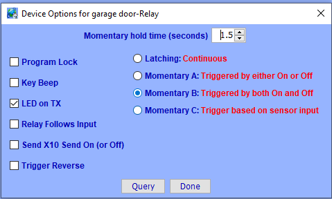 IO Linc and garage door - unwanted repeated commands