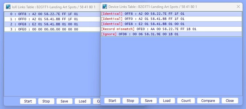 1-Device and IoX link tables before delete then add.jpg