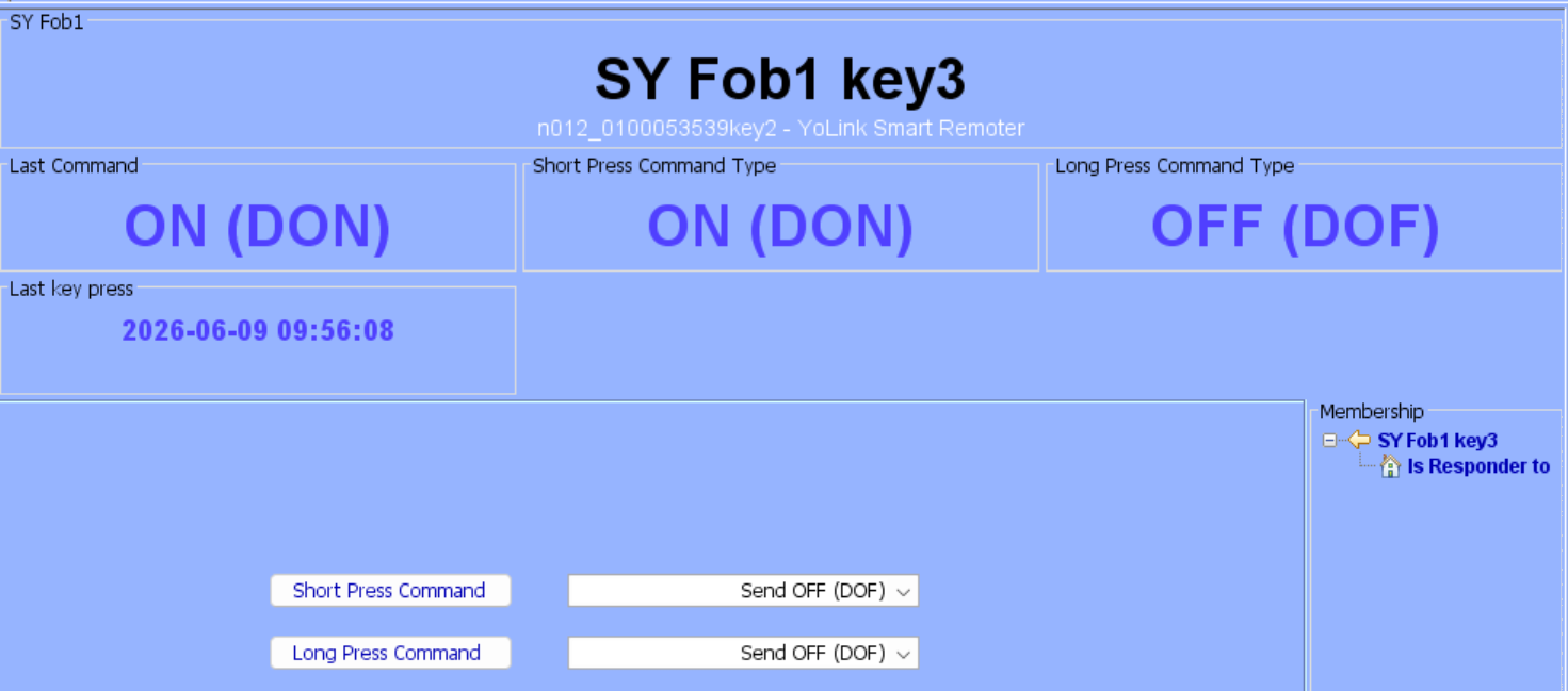 Two button FOB issues