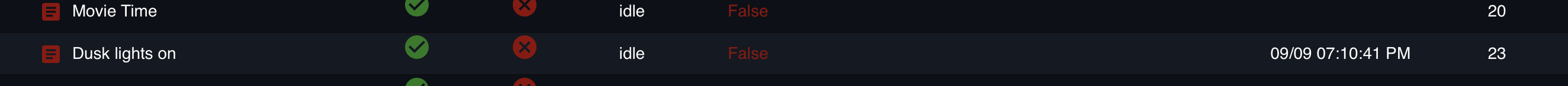 EISY not running program after upgrade