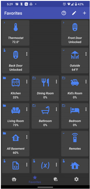 How to arrange favorites screen - IOS