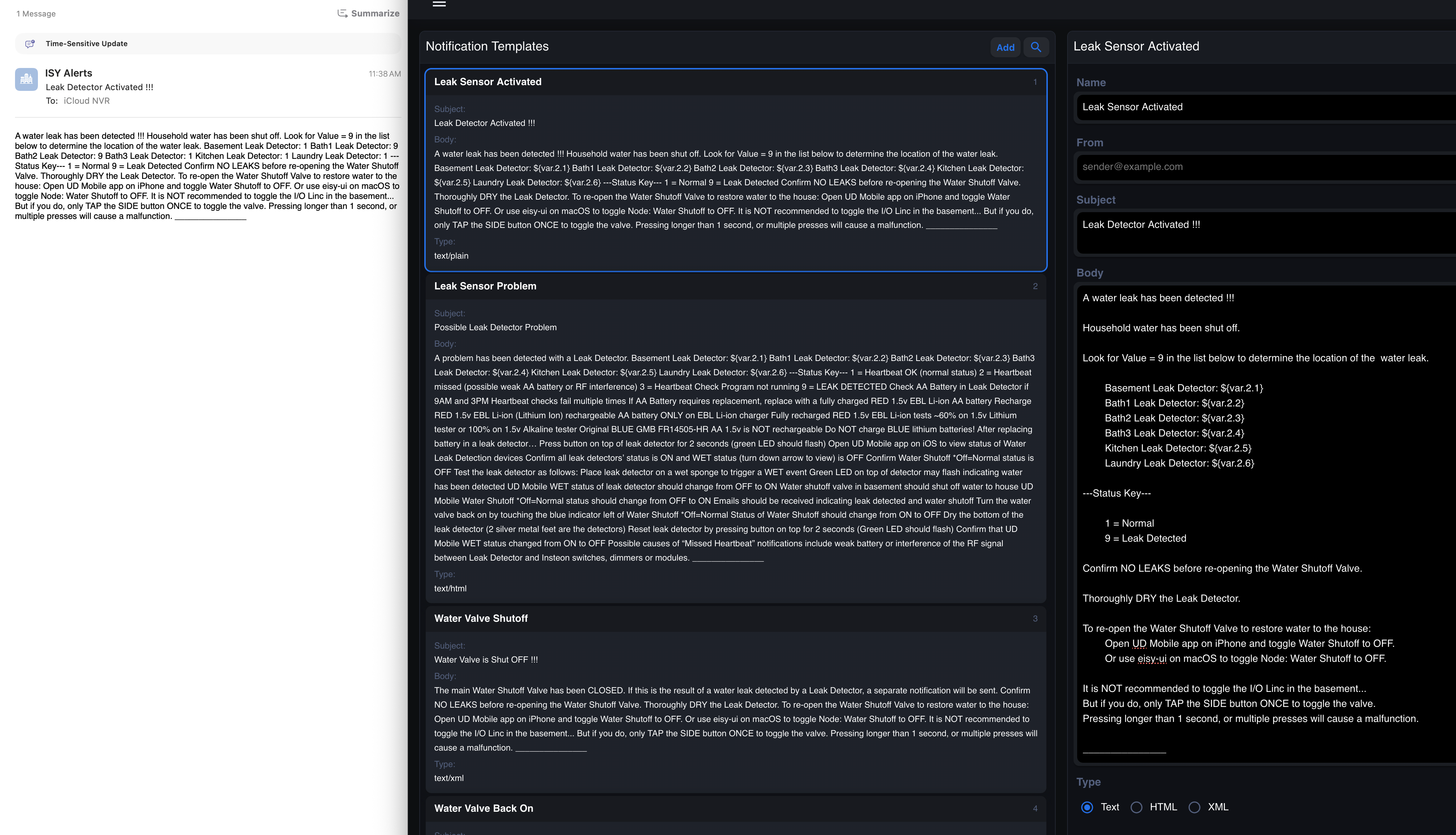 Loss of Text Formatting in Notification Templates